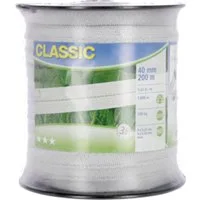 Kerbl Weidezaunband "Classic" 40 mm, weiß, 200 m - 1 Stk