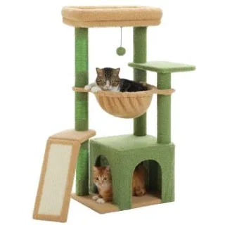 Pawz Road Kleiner Katzenbaum 92cm grün