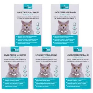 OptiPet Katzenhalsband gegen Ungeziefer
