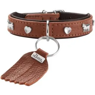 Dog Sport HUNTER Hundehalsband münchen mini cognac XS