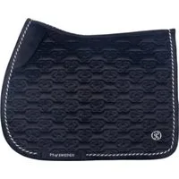 PS of Sweden Springschabracke Velvet Monogram schwarz - FULL
