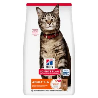 Hill's Science Plan Trockenfutter Katze, Adult, mit Lamm und Reis 3 kg