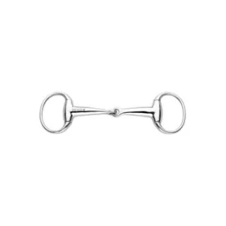 Sprenger Olivenkopfgebiss einfachgebr. Edelst. Mundsück hohl 13,5 cm