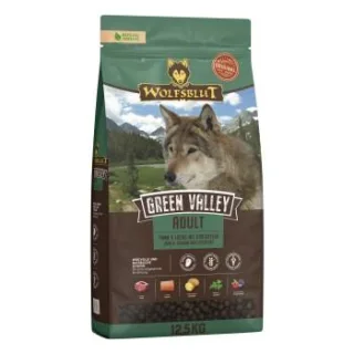 WOLFSBLUT Trockenfutter Hund Green Valley Adult 12,5 kg