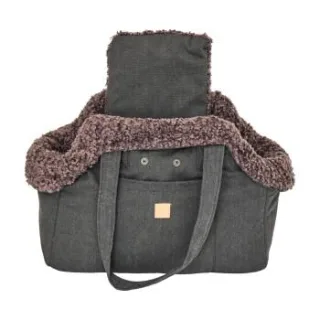 PET & Co. Pet & Co Hundetasche Lucky Canvas graphit