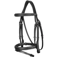 Dy'on Trense mit kombiniertem Reithalfter, Warmblut  Working by Dyon - Schwarz