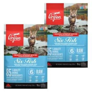 Orijen Six Fish Cat 2x5,4 kg