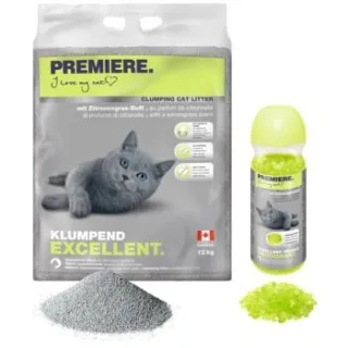 PREMIERE Excellent Zitronengras Klumpstreu 12kg mit Deodorant