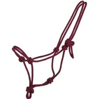 QHP Knotenhalfter Basic bordeaux - FULL