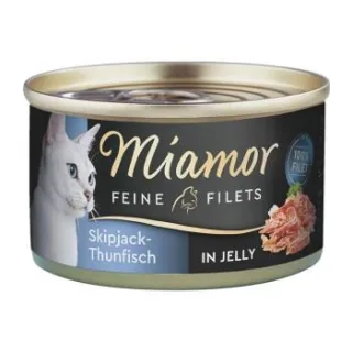 Miamor Feine Filets in Jelly Skipjack-Thunfisch 48x100 g
