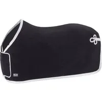 ESKADRON Abschwitzdecke Fleece black/silber - L