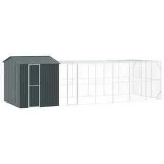 VidaXL Vogelvoliere 3,1 m, 8,17 m, 2,47 m