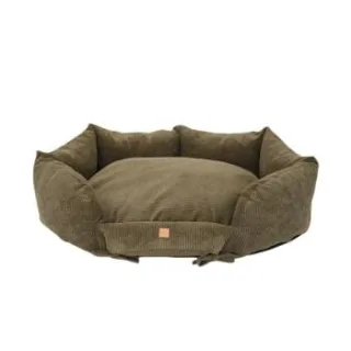 PET & Co. Pet & Co Hundebett Ronny Cord Luxus khaki L