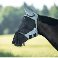 BUSSE Fliegenmaske Fly Guard FR, hellgrau - Pony
