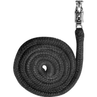 Waldhausen Anbindestrick mit Panikhaken - schwarz