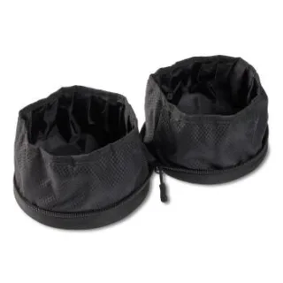 Wolters Reisenapf Travel Duo Hundezubehör schwarz