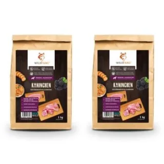 Wildfang ® Adult Trockenfutter mit Kaninchen 2x6 kg