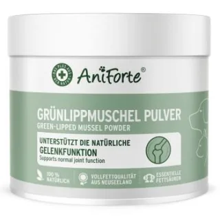 AniForte Grünlippmuschelpulver Vollfettqualität 250 g