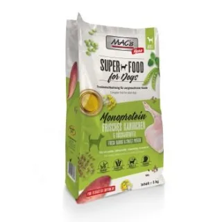 MAC's Dog Mono Adult Trockenfutter Kaninchen 3 kg
