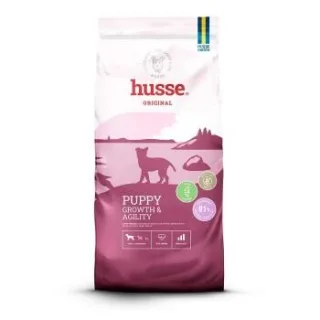husse Puppy Growth & Agility, 24 kg - Set (vorher VALP MAXI) | Speziell entwickelte Rezeptur für die besonderen Bedürfnisse von Welpen großer Rassen