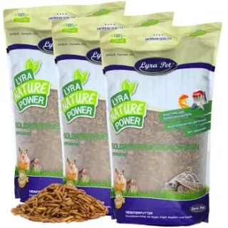 Lyra Pet Soldatenfliegenlarven 15 kg