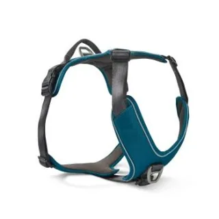 Wolters Active Pro Comfort Hundegeschirr anthrazit / petrol L