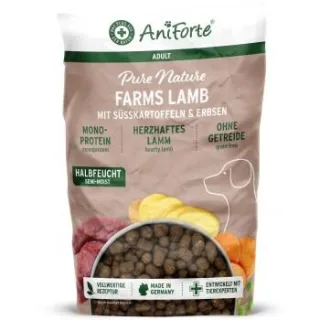 AniForte Trockenfutter FarmsLamb - herzhaftes Lamm mit Süsskartoffeln 12,5 kg