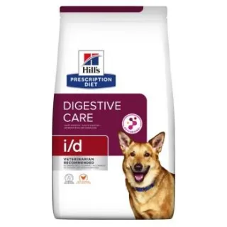 Hill's Prescription Diet i/d Trockenfutter für Hunde, Adult, mit Huhn zur Unterstützung der Verdauung 16 kg