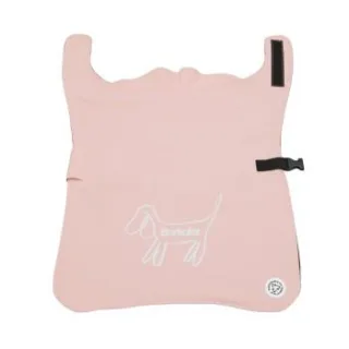 Barkalot Hunderegenmantel aus Upcycled-Stoff pink S