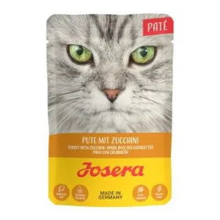 Josera Nassfutter Paté Pute mit Zucchini 16 x 85 g