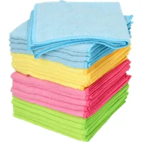 nice essentials Mikrofaser Reinigungstücher 32 x 32 cm Set - 20 Stück