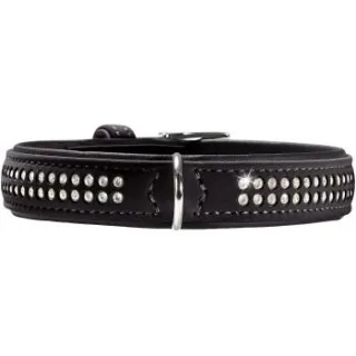 Hunter Hundehalsband softie deluxe schwarz S-M