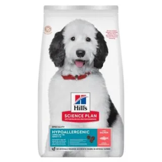 Hill's Science Plan Trockenfutter Hund, Hypoallergenic, Large Breed Adult, mit Lachs 2x14 kg