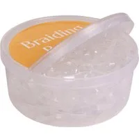QHP Mähnengummi in der Box - Transparent