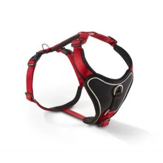 Wolters Professional Comfort Hundegeschirr rot/ schwarz XXXL