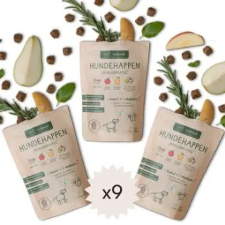 Hunderunde Morgenmuffel vegane Snacks 1,125 kg