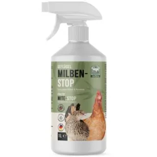 AniForte FarmLife Milben-STOP Spray 1 L - Milbenmittel für Hühner & Geflügel