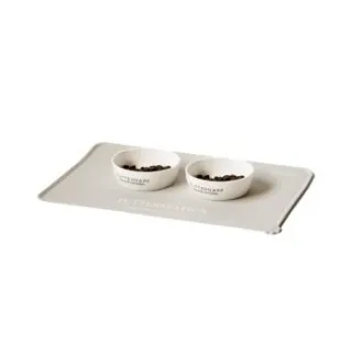 Minty&Marla Futterstation 3er Set Katze beige