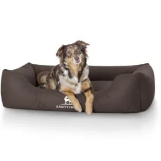Knuffelwuff Hundebett Finlay aus Nylongewebe braun XXXL