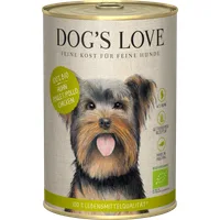 Dog's Love Hunde Nassfutter BIO HUHN  - 400 g