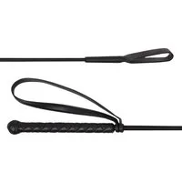 QHP Reitgerte für Kinder 65 cm - Schwarz