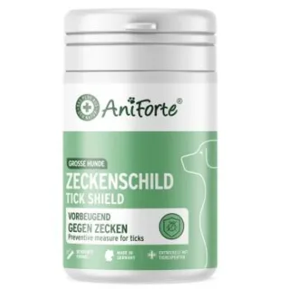 AniForte Zecken Schild (35 bis 50kg) für große Hunde 60 Kapseln