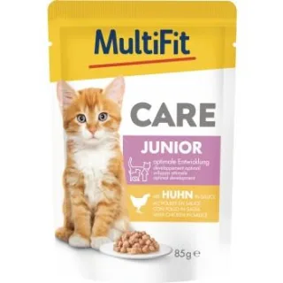 MultiFit Care Nassfutter Katze Junior Huhn 96x85 g
