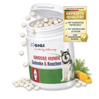 GIGI VET Große Hunde Gelenke & Knochen 100 Stück