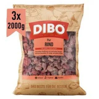 DIBO Frostfutter Rindfleisch 3x2 kg