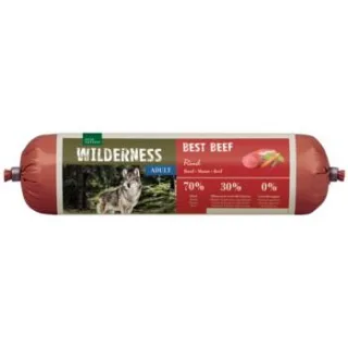 REAL NATURE WILDERNESS Nassfutter Adult, Best Beef, Rind mit Amaranth und Karotte 24x800 g
