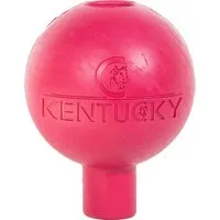 Kentucky Horsewear Leine & Wandschutz Gummiball, S, 11.5cm - pink