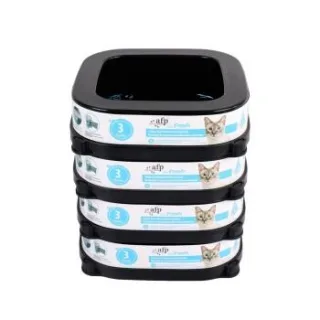 All for paws Go Fresh – Clump Seal Standard Ersatzbeutel für Katzenstreu, 4