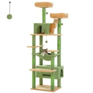 Pawz Road Großer Katzenbaum 184 cm grün