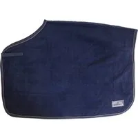 Kentucky Horsewear Ausreitdecke "Quadrat heavy fleece" marine - L